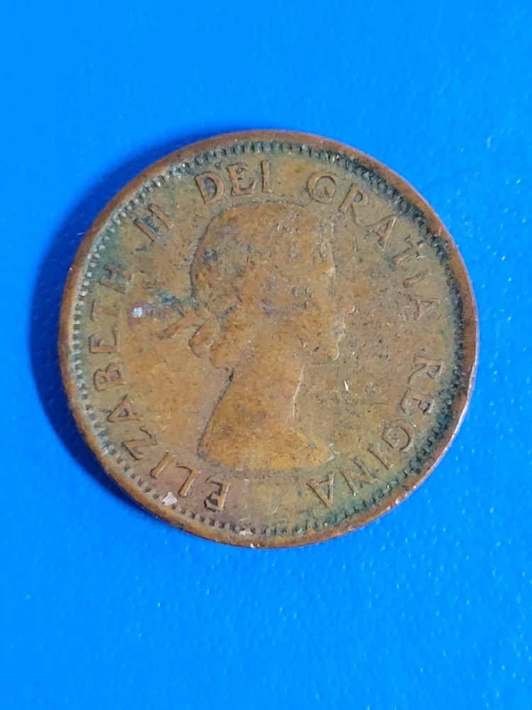 1959 Canada One Cent Penny