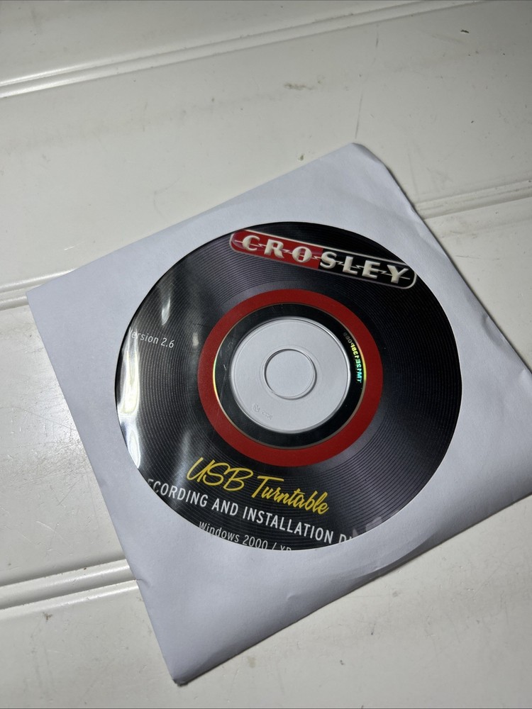 Crosley Executive USB Portable 3 Speed Turntable Record Player