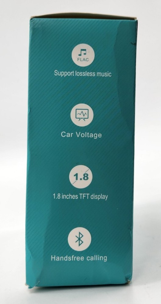 Bluetooth RM100 Multifunction Wireless Car FM Transmitter Kit- Black