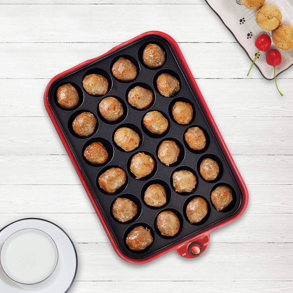 Health and Home Multifunction Nonstick Baking Maker with 3 Interchangeable Ba...