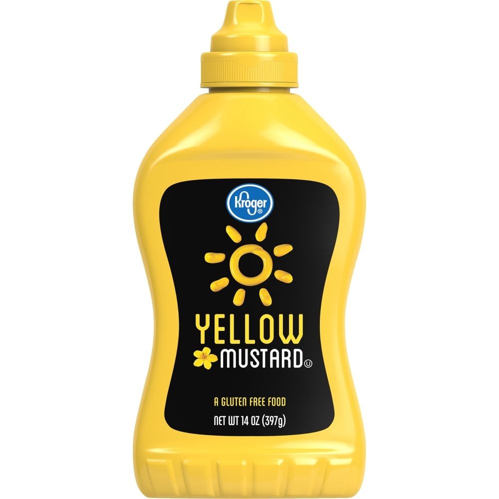Kroger Yellow Mustard 14 oz - Pack of 3