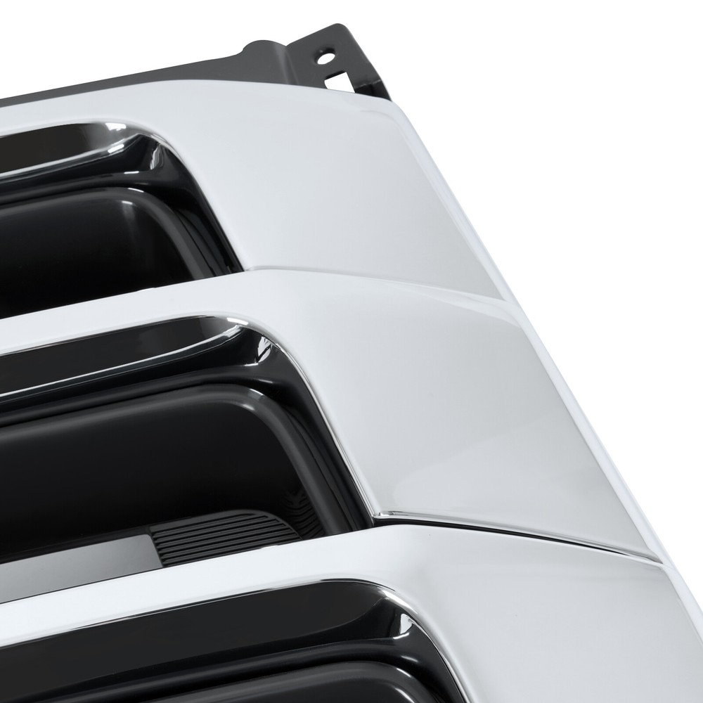 For Ford Expedition 2015 2016 2017 Chrome Front Bumper Upper Grill ABS Grille