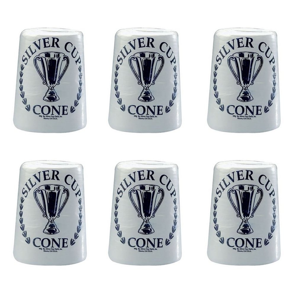 Silver Cup Cone Chalk (Case of Six)