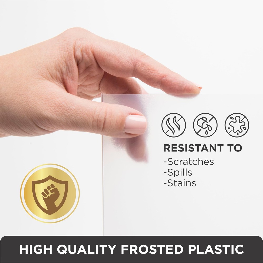 HOLDN' STORAGE Hard Plastic Liner for Pull Out Shelf, Fits Pull Out Cabinet O...