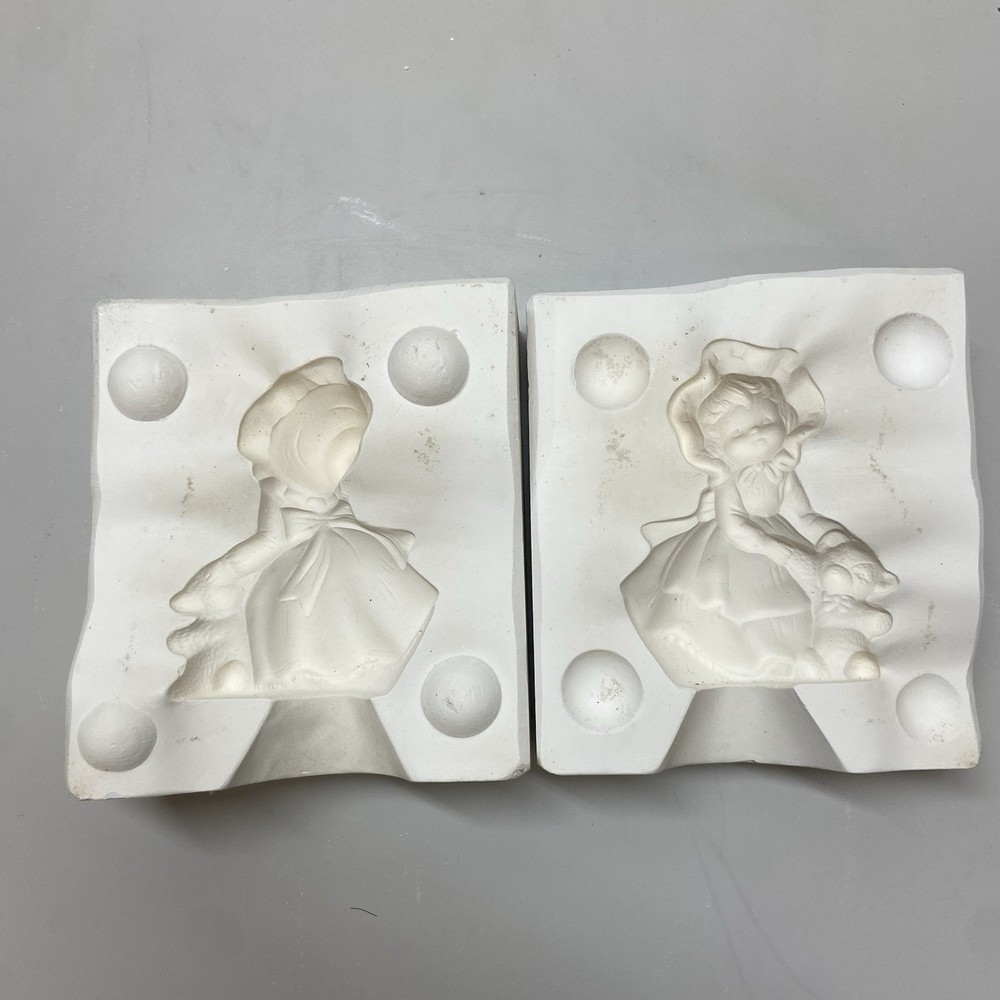 Ceramic Slip Casting Mold Girl & Bear Daddy’s D-235