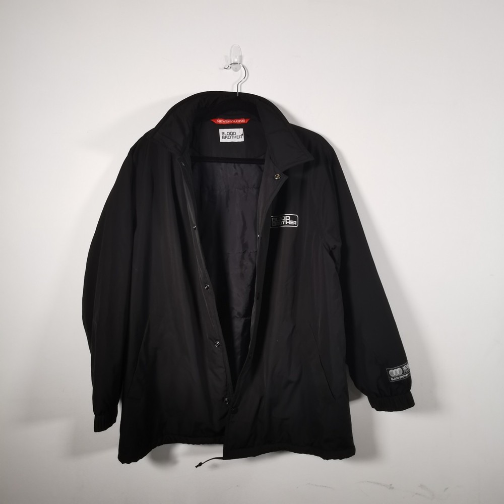 Blood Brother Jacket Black size Medium (est) Never Walk Alone Triple Globe