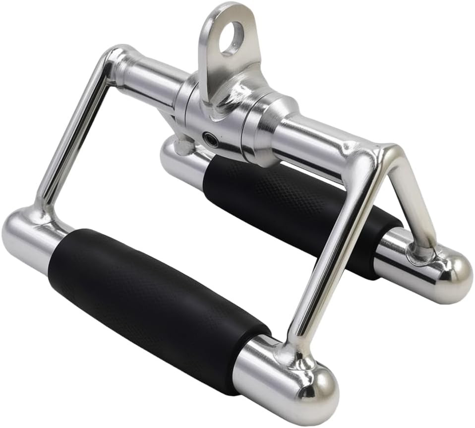 LAT Pull down Bar,Rotating Press down Bar,Tricep Rope,Strength Training Double D