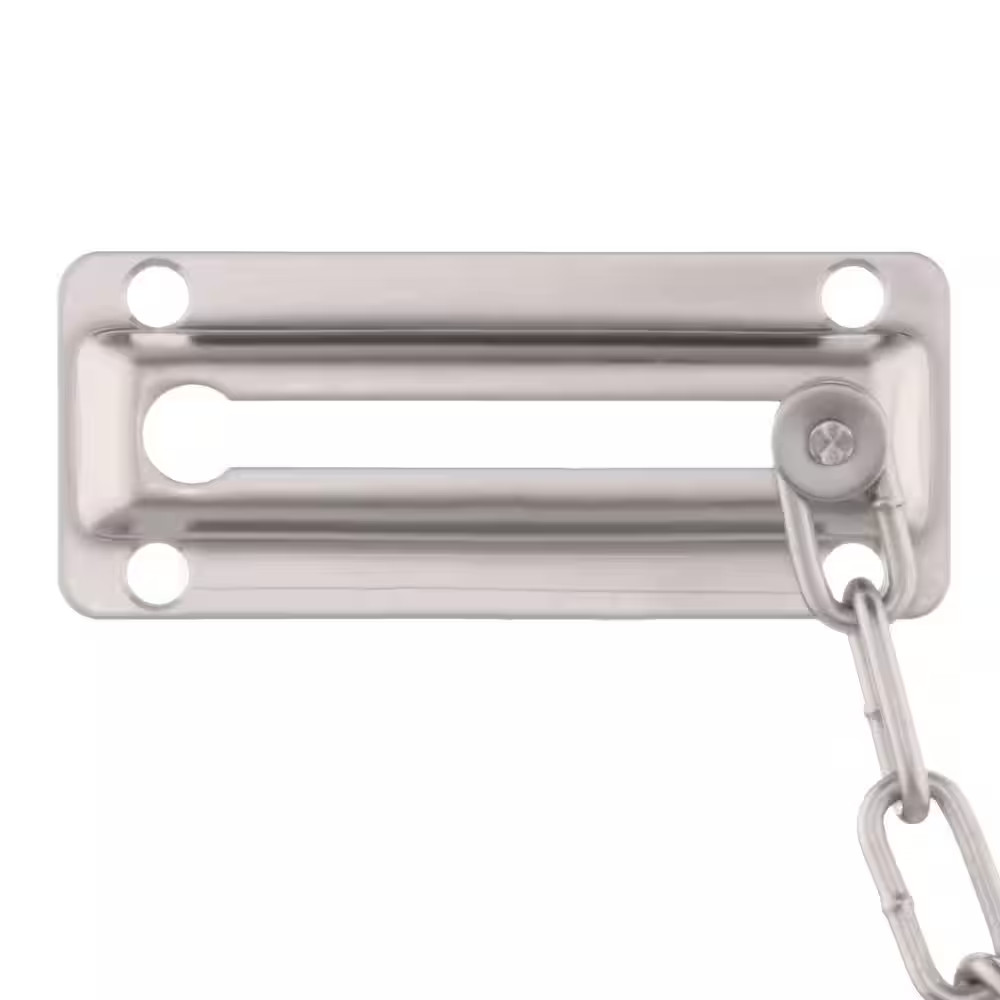 Satin Nickel Chain Door Guard