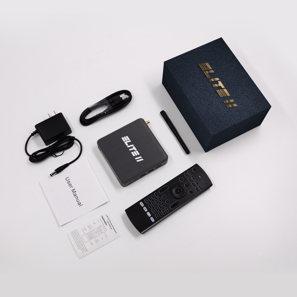 Elite II Streaming Box 4GB RAM Memory 32GB Storage Great customer service
