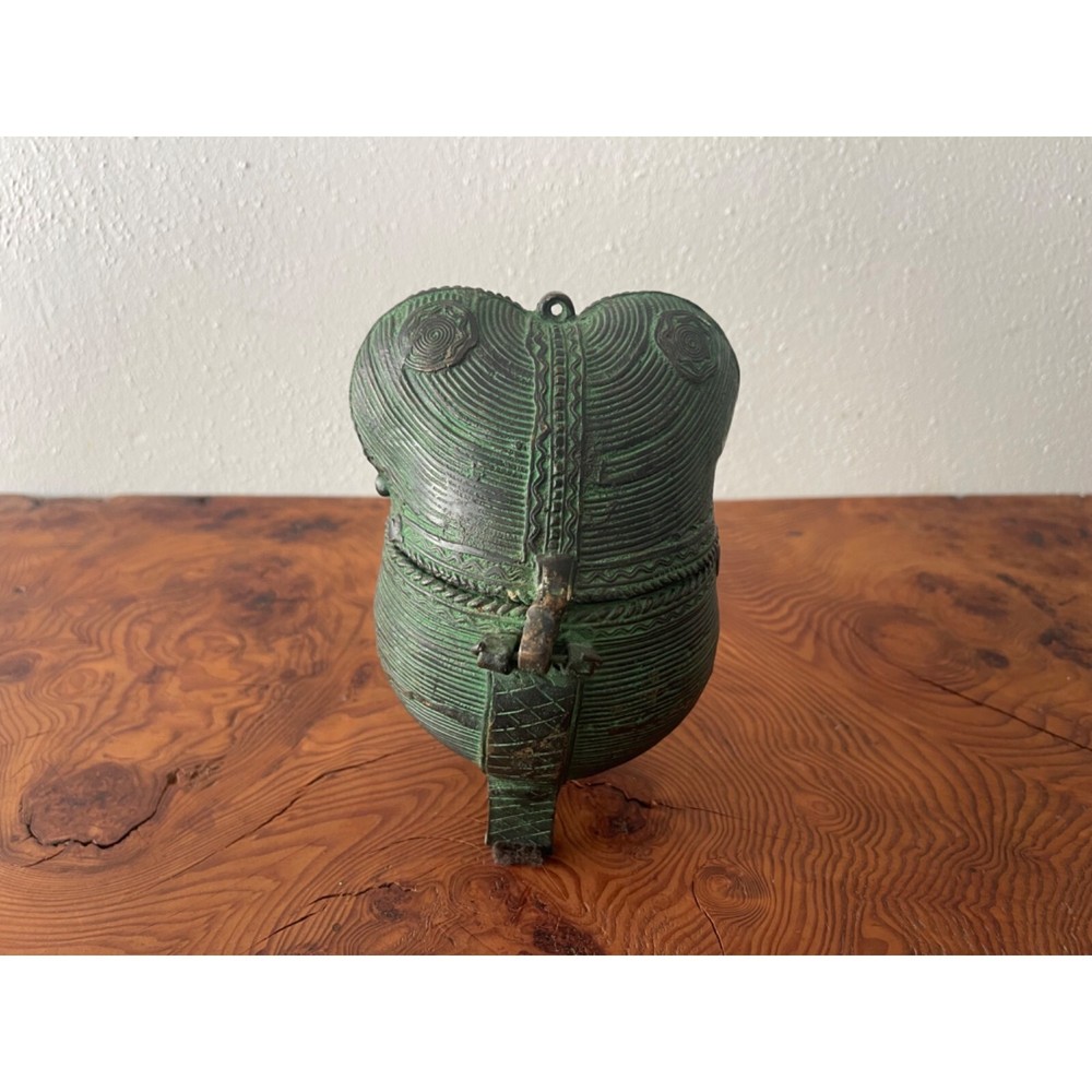 1960's Indian Bronze Owl Incense Burner