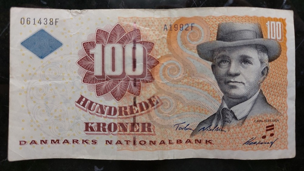 2002 Danimarca 100 Corone