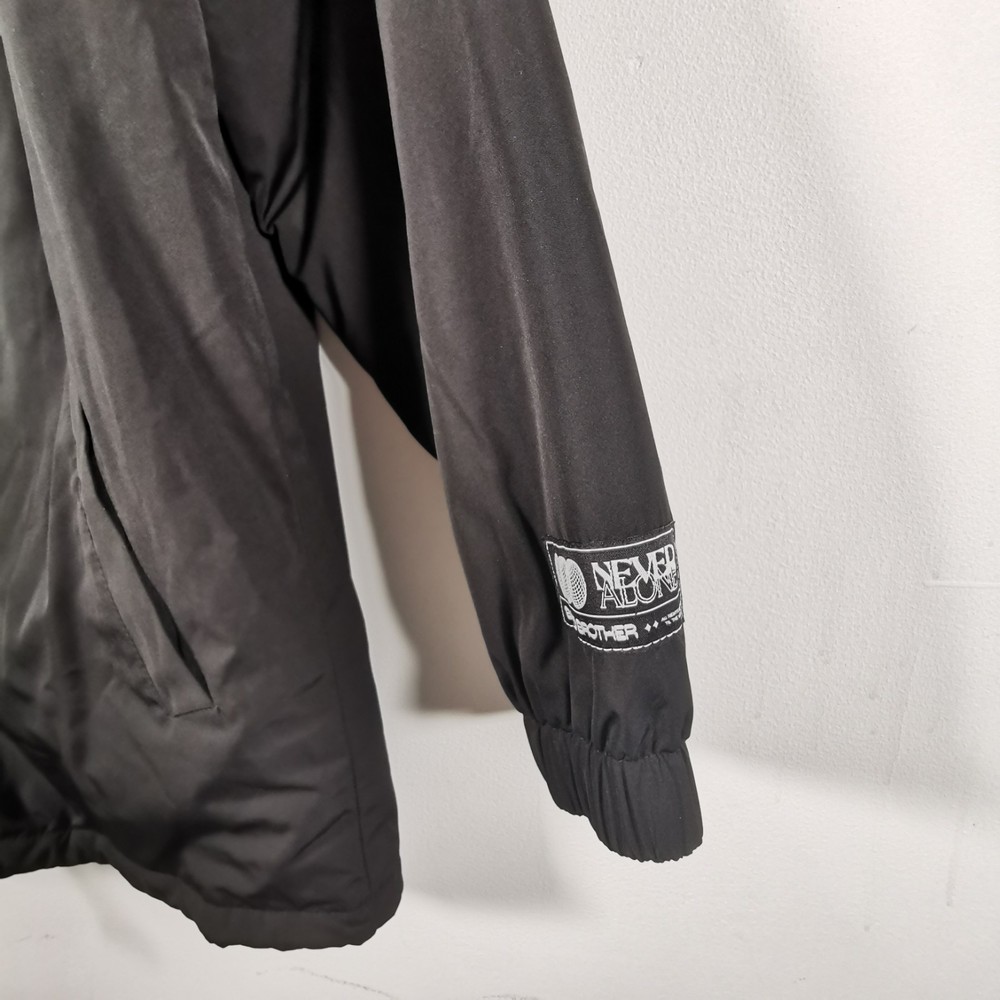 Blood Brother Jacket Black size Medium (est) Never Walk Alone Triple Globe