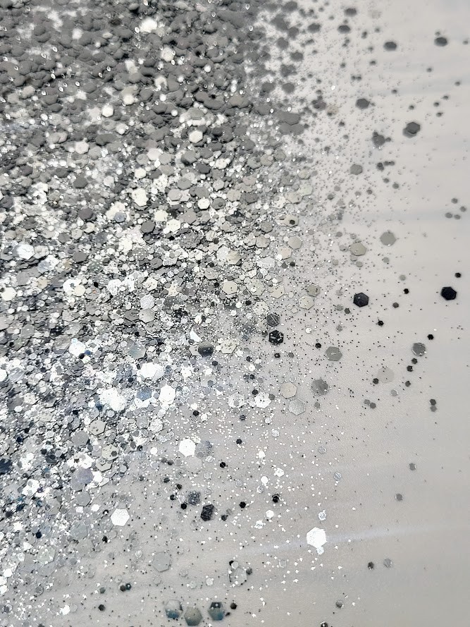 Metallic Chunky Silver Glitter - Chrome Crush 3 oz.