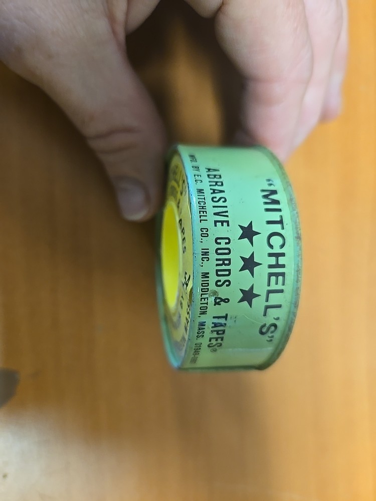 Mitchell's No. 54 Abrasive Cords & Tapes