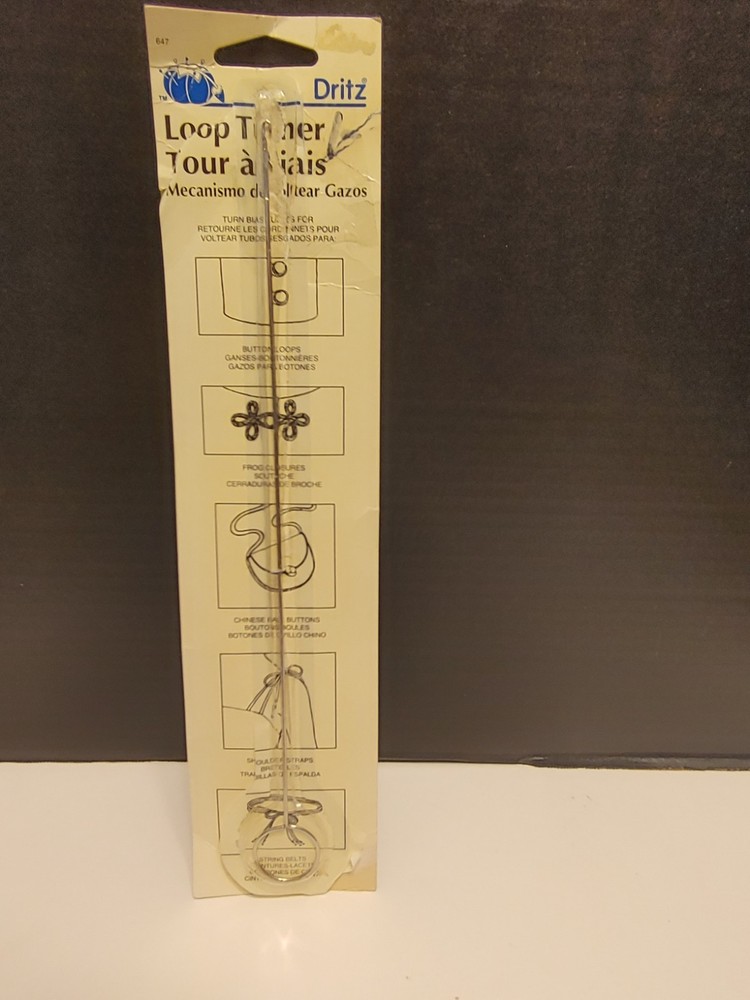 Dritz Loop Turner - Bias Tubing - open in original packaging
