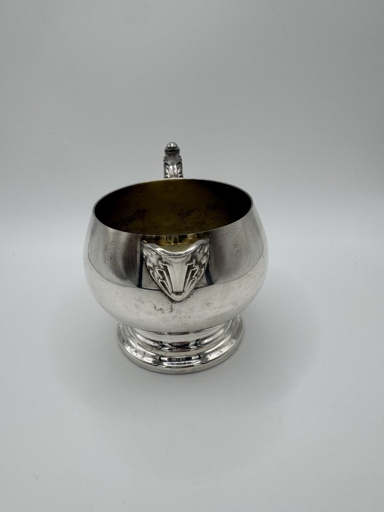Oneida Silverplate Creamer Antique Ornate Handle Elegant Vintage Tableware
