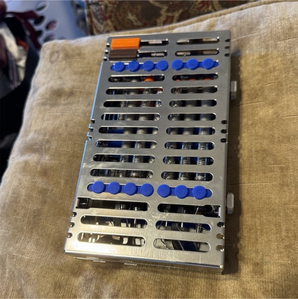 New Sterilization cassette with 12 instruments