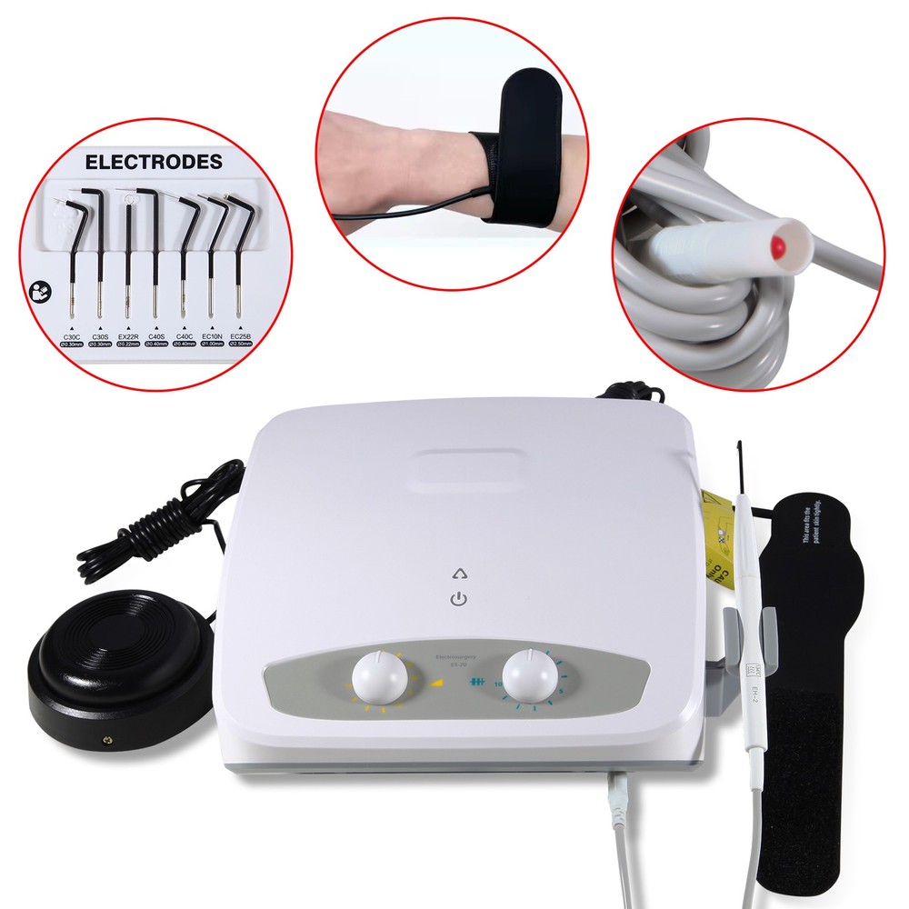 Dental Electro Surgery Unit Electricity Knife Electrosurgery System 7 Electrodes