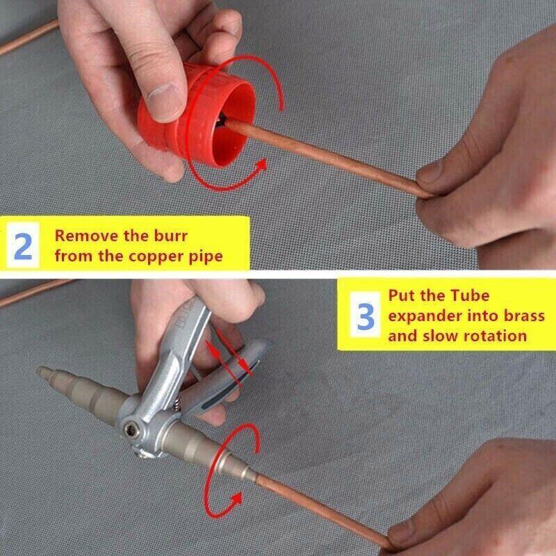Copper Pipe Tube Expander Hand Expanding Tool Hand Refrigeration Tools Swaging