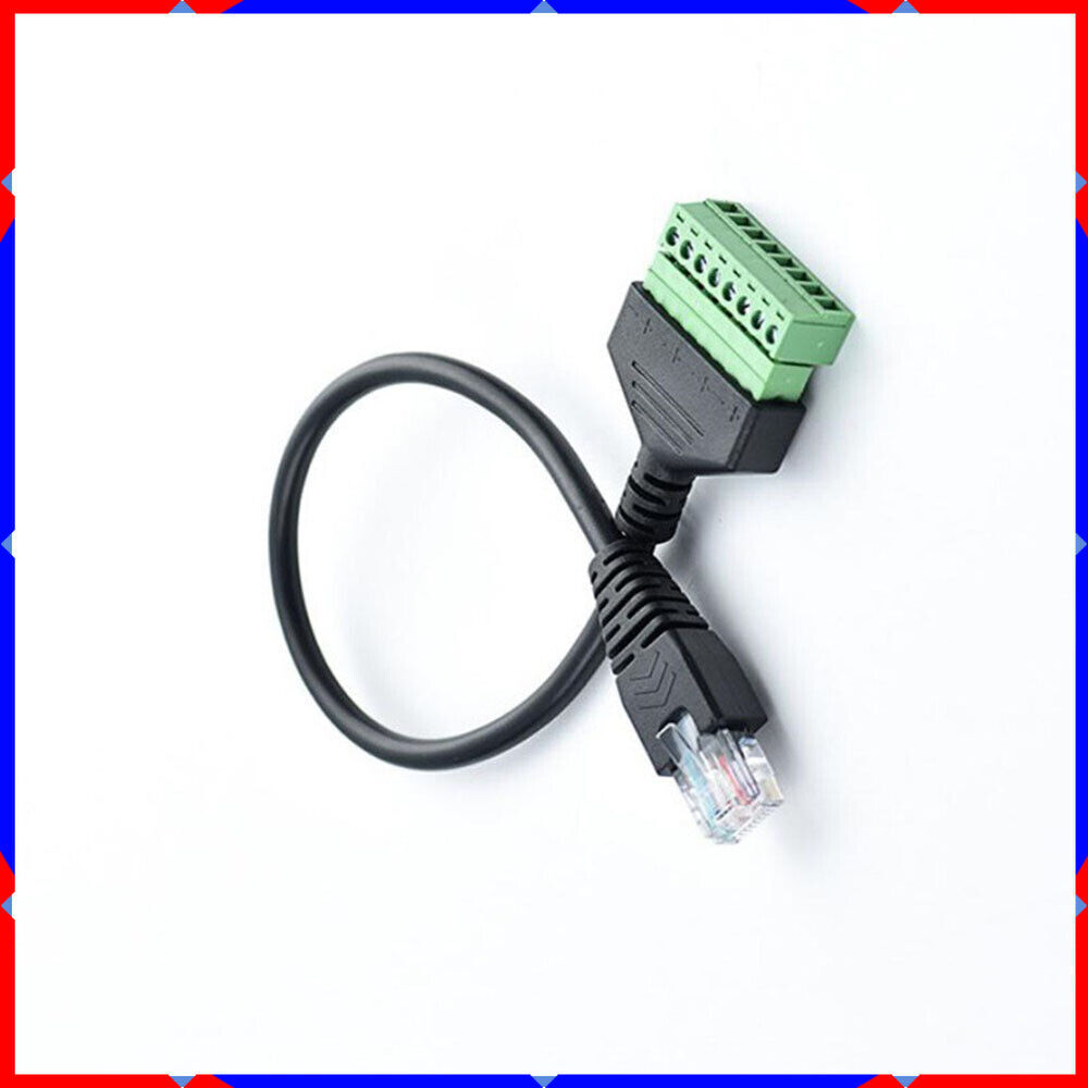 Network RJ45 Solderless fixed wiring terminal Network router extension cable PC