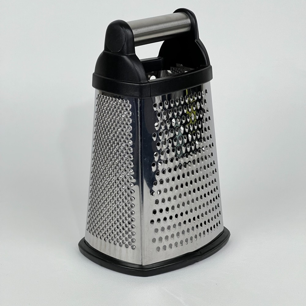 KitchenAid Stainless Steel Box Grater 4-Sided ~ 3 Cup Storage Container