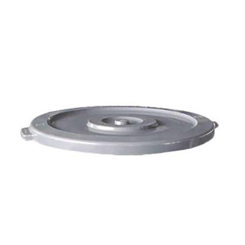Thunder Group PLTC020GL Plastic Round Trash Can Lid - Gray