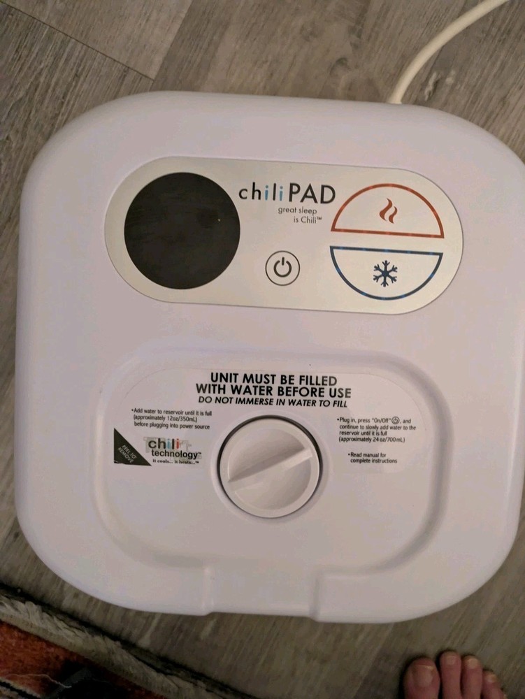 Chilipad Cube CP-CUBE Cooling Heating Sleep System Pump Unit/ Power Cord/Remote