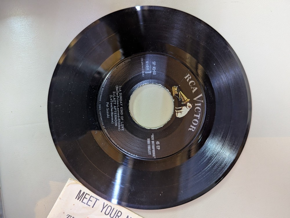 Studebaker Lark Promotional Record by Pat Suzuki