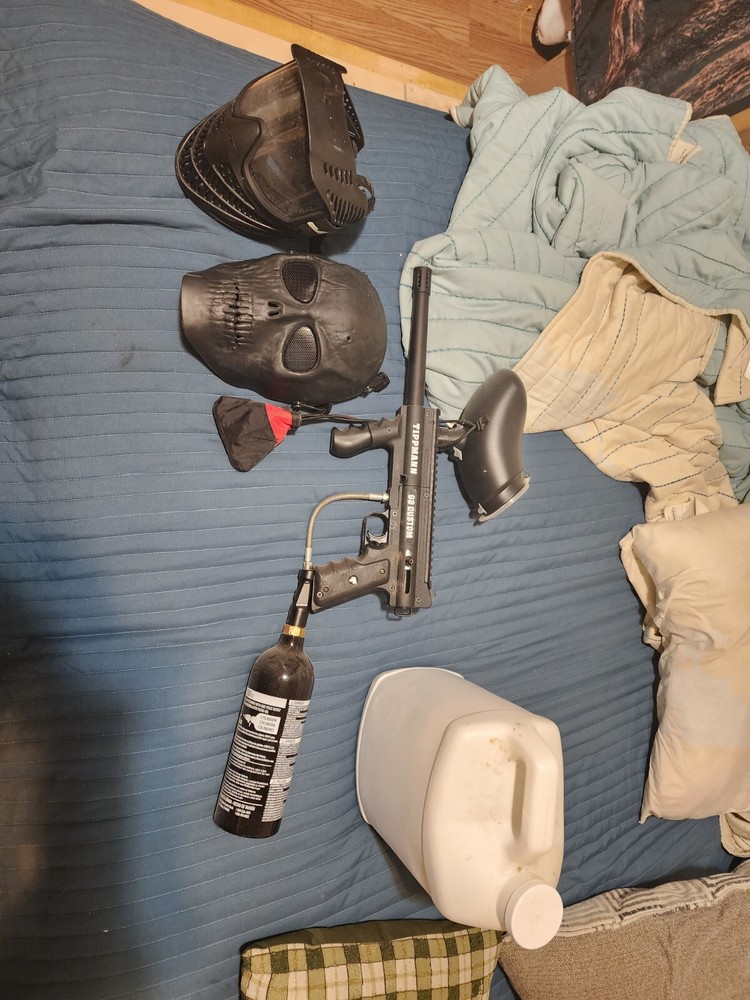 paintball marker used