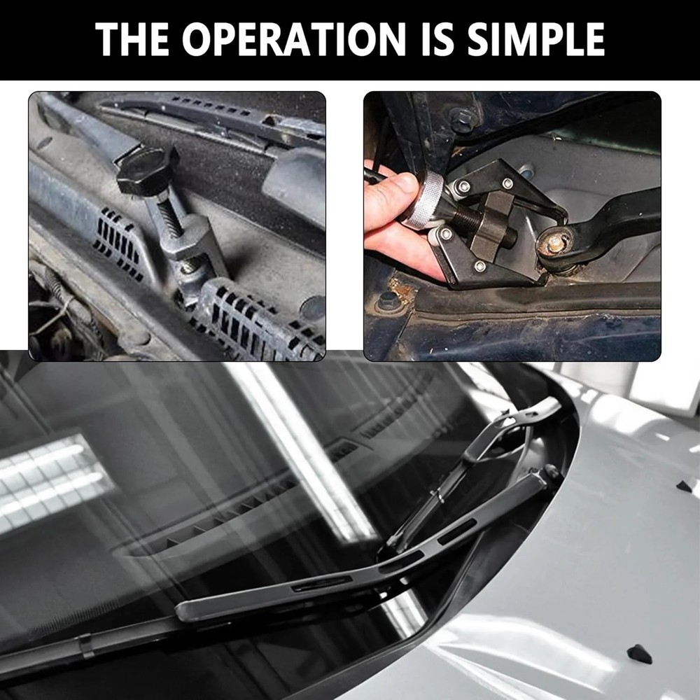 Windshield Wiper Arm Removal Tool Kit,Professional Bearing Puller & Battery Term