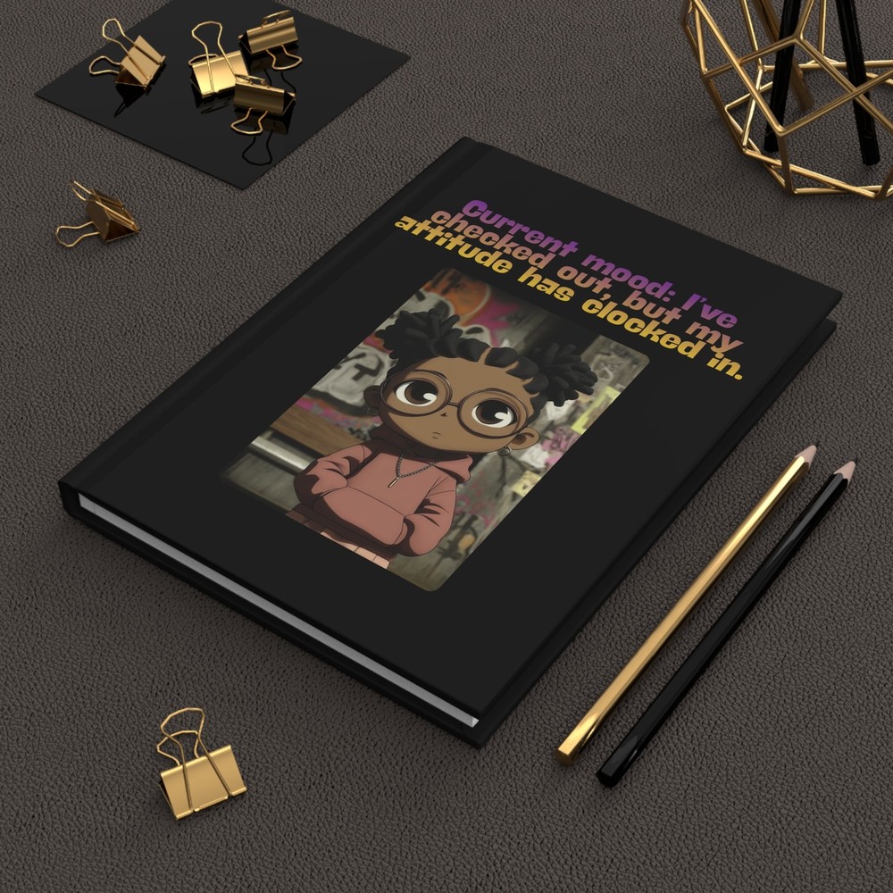I Can't Hardcover Journal, Matte Cover | Introvert Notebook