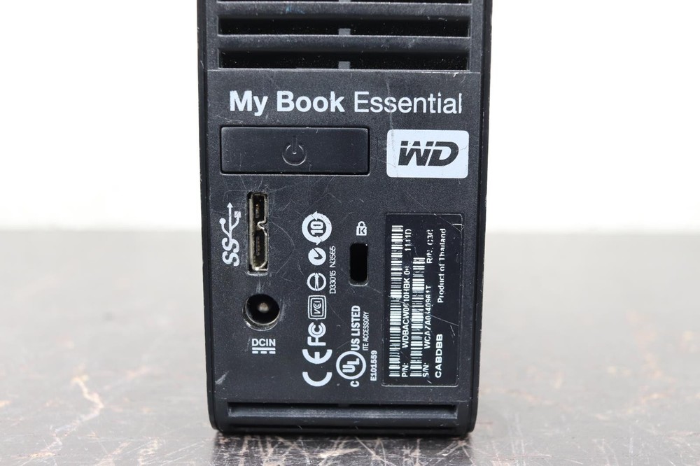 Western Digital External Hard Drive1 TB External WDBACW0010HBK-01