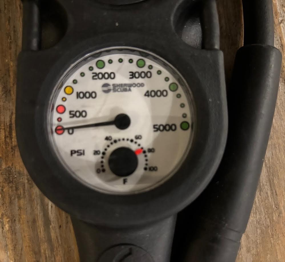 Sherood Insight 3 Guage Console Dive Computer Air & Nitrox