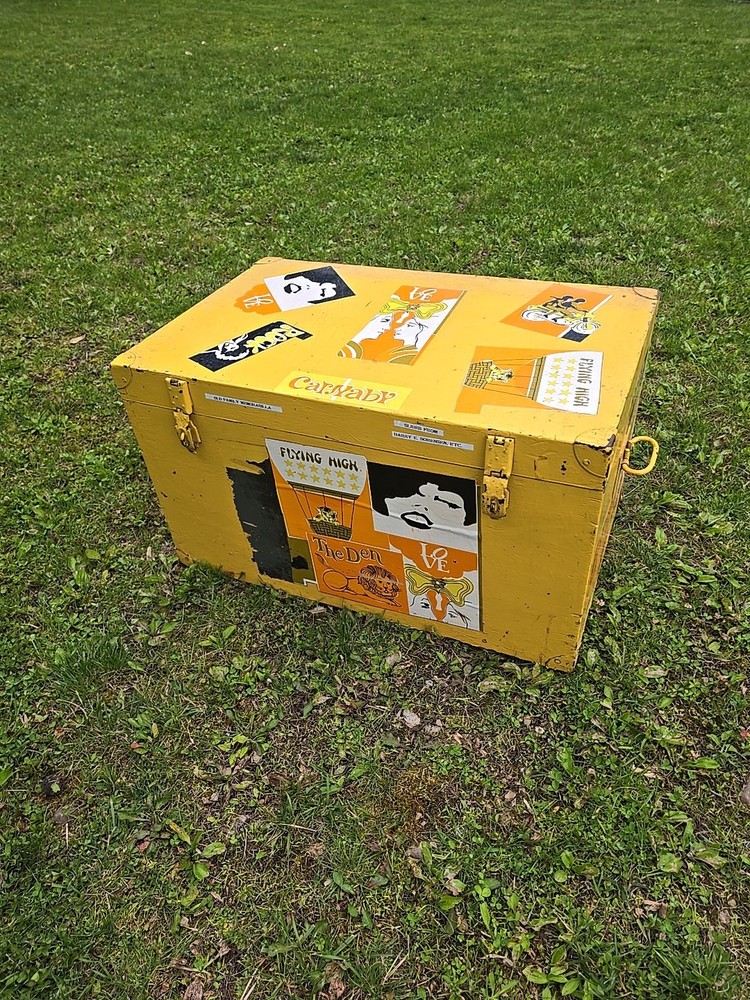 Retro Vintage 60's Trunk