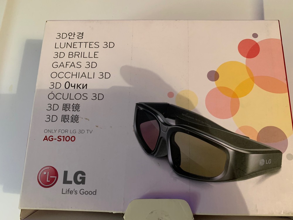 LG AG-S100 3D Glasses