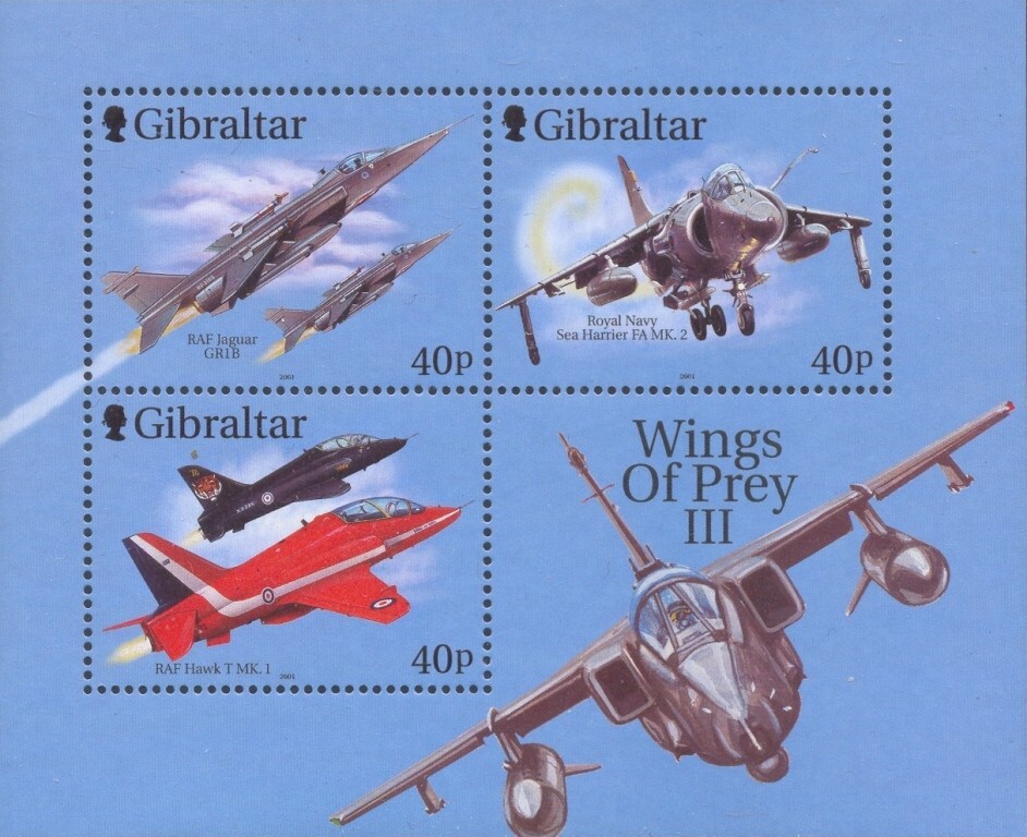 Gibraltar Scott #'s 889c MNH