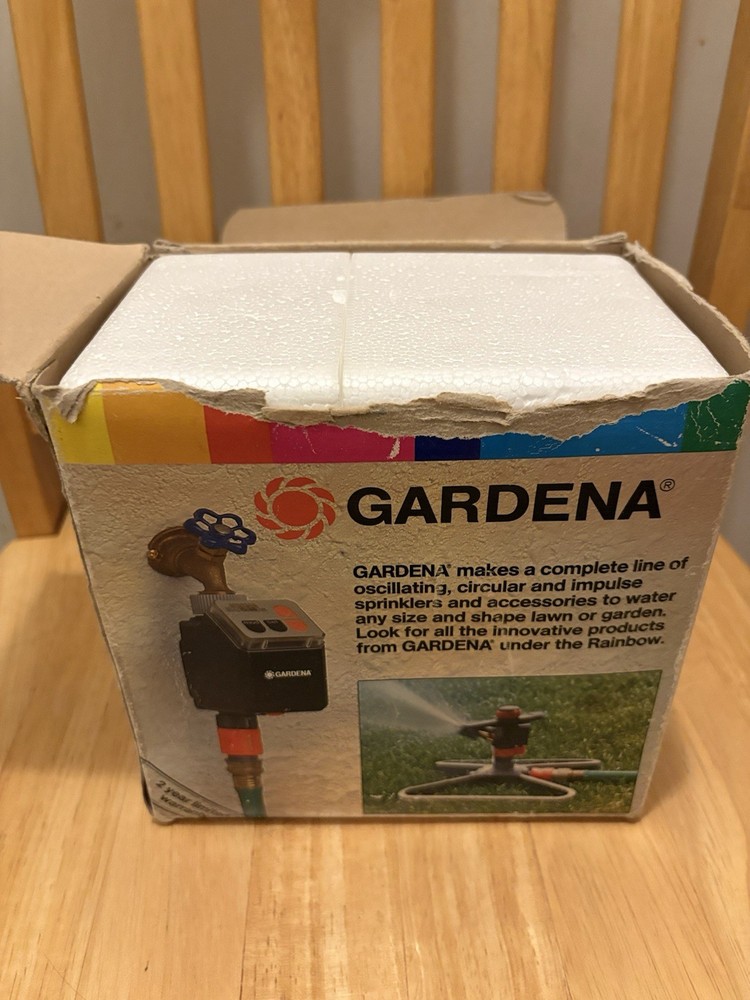 Gardena Water Computer Irrigation Computer 2010 # 1175 NEW/ OPEN BOX