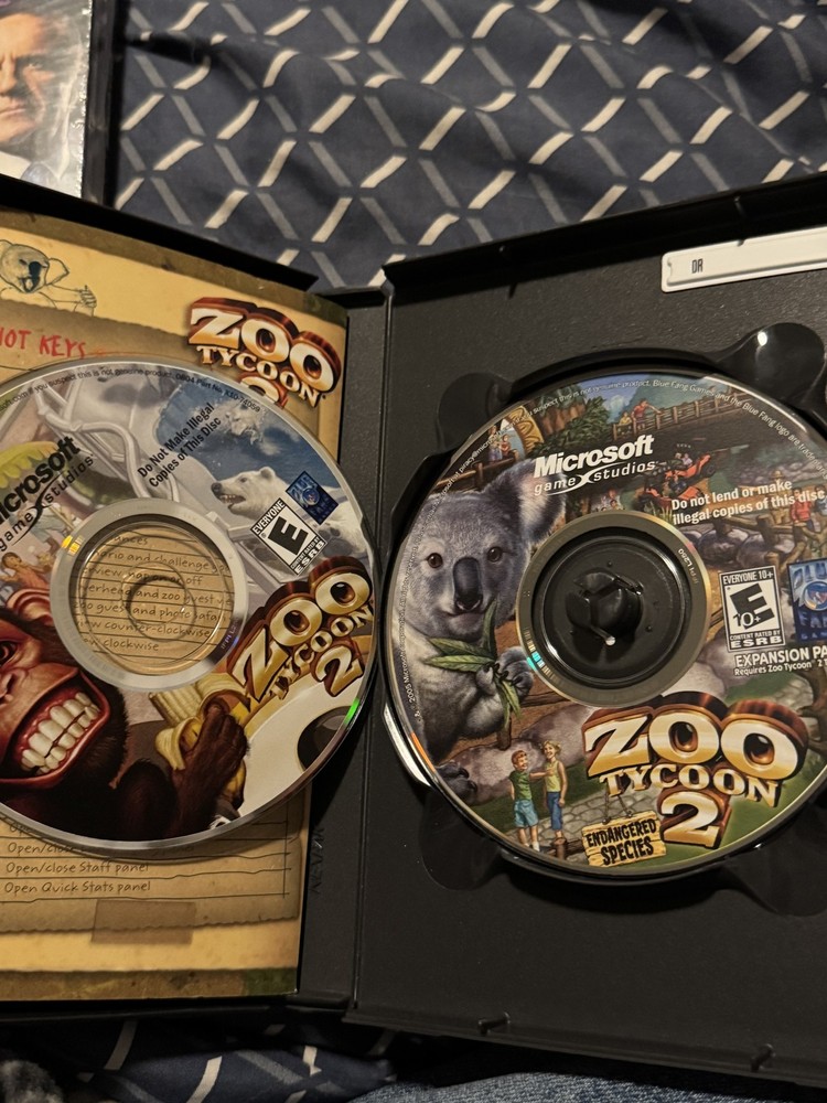 Zoo Tycoon 2 Endangered Species PC CD-ROM Expansion Pack Microsoft Game Studios