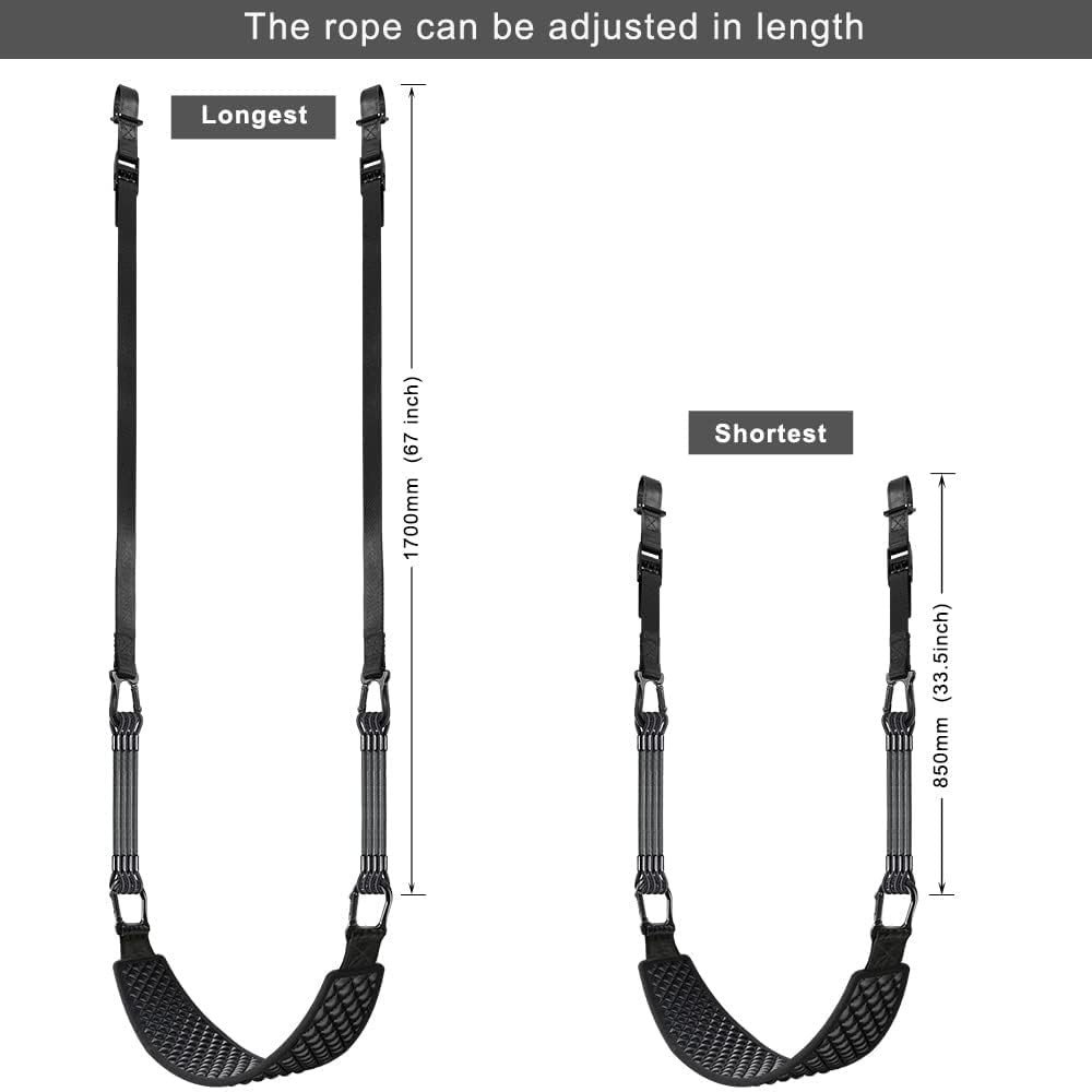 48" Ceiling Mounted Pull up Bar, Heavy Duty Multi-Grip Chin up Bar,Mounted Pullu