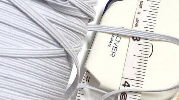 Elastic 5mm band for sewing 10 yards, 5 mm soft Universal elastic