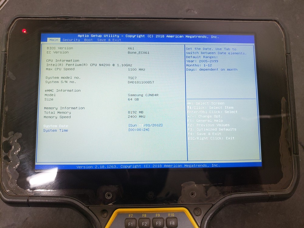 Trimble TSC7 GPS Data Collector * READ *