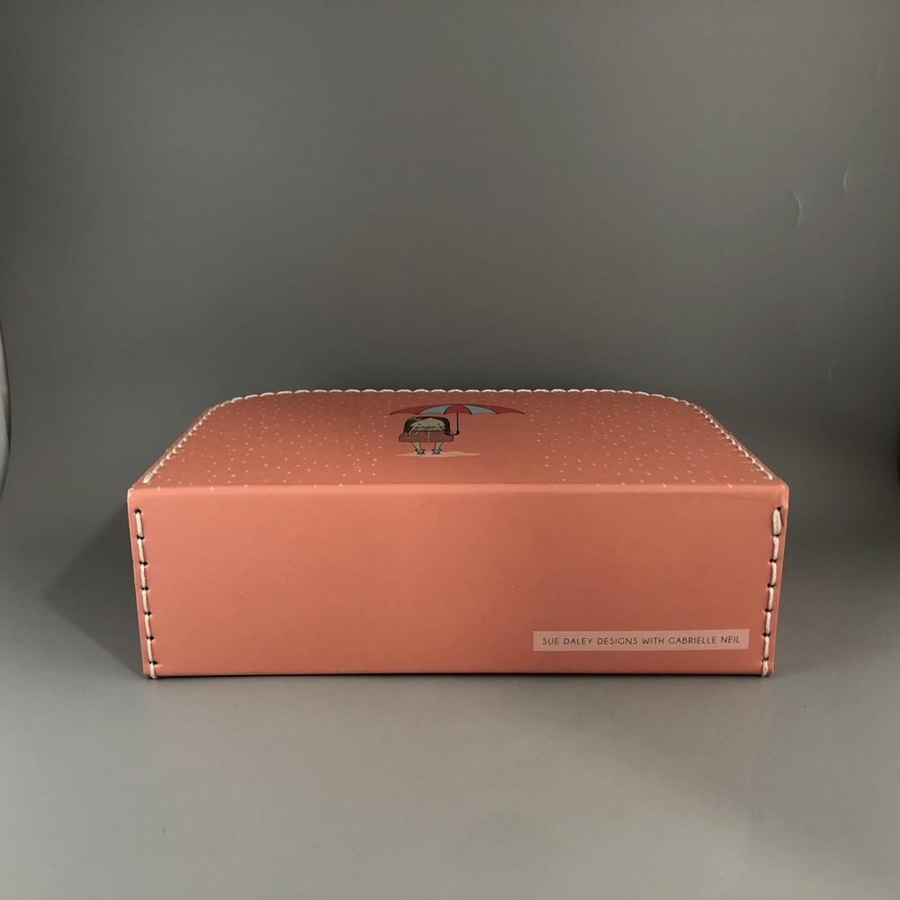 Rainy Day Multipurpose Storage Box Case by Sue Daily Designs