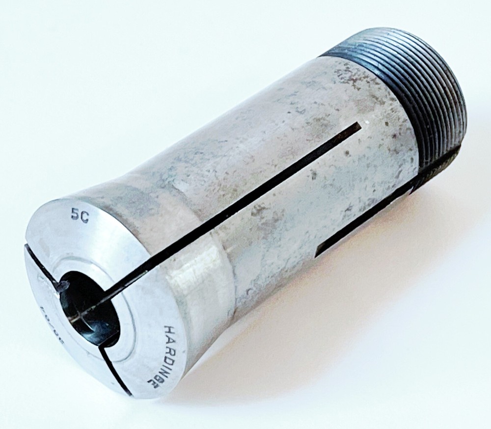 35/64" HARDINGE 5C Round Collet External & Internal Threads USA .5468