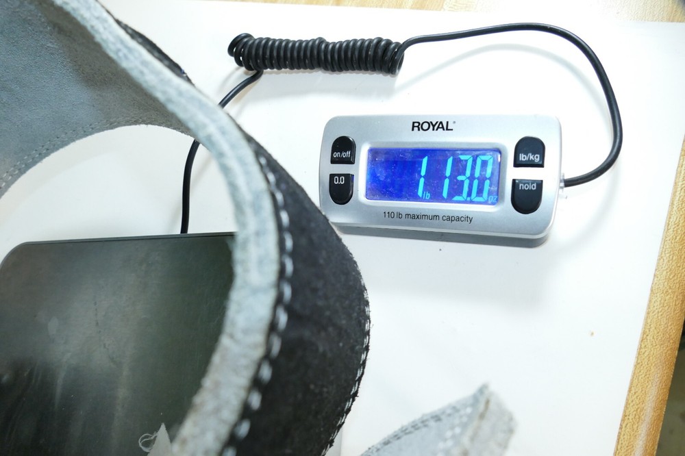 Schiek Leather 3 7/8 " Weight Power Lifting Belt Gray Medium