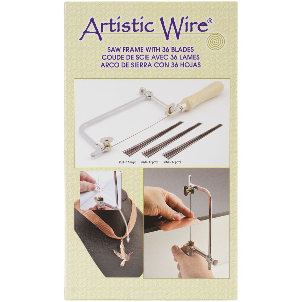 Artistic Wire Saw Frame W/36 Blades-