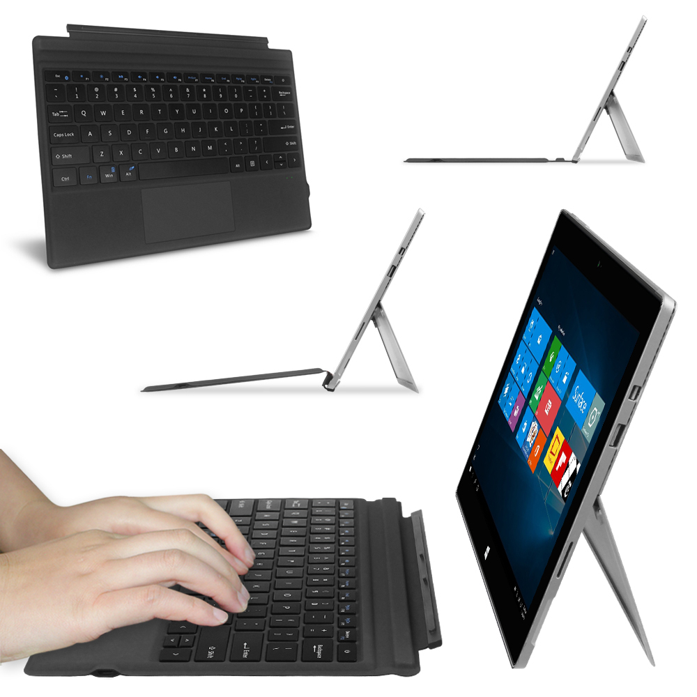 For Microsoft Surface Pro 7 Plus/ 7 /6 12.3'' Type Cover Slim Bluetooth Keyboard