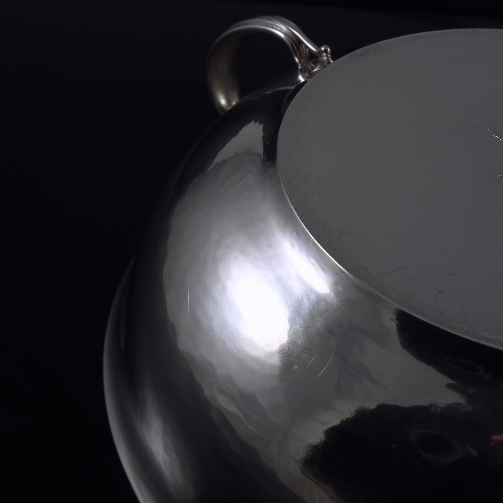 Georg Jensen. Hammered Sterling Silver Bowl #456A.