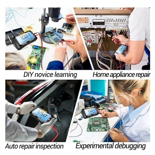 Digital Multimeter 4000 Counts Auto Ranging TRMS AC DC Voltage Current Tester