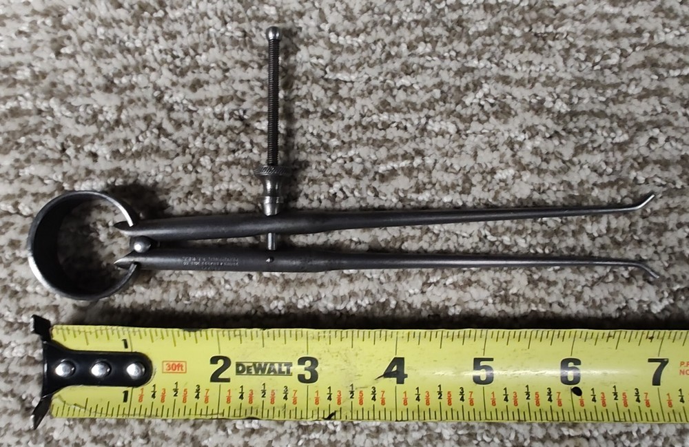 VERY NICE SOLID CONDITION 🗽BROWN AND SHARPE NO 802 7" ID CALIPER