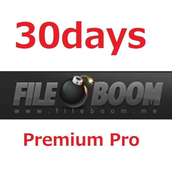 FILEBOOM 30days Premium Pro
